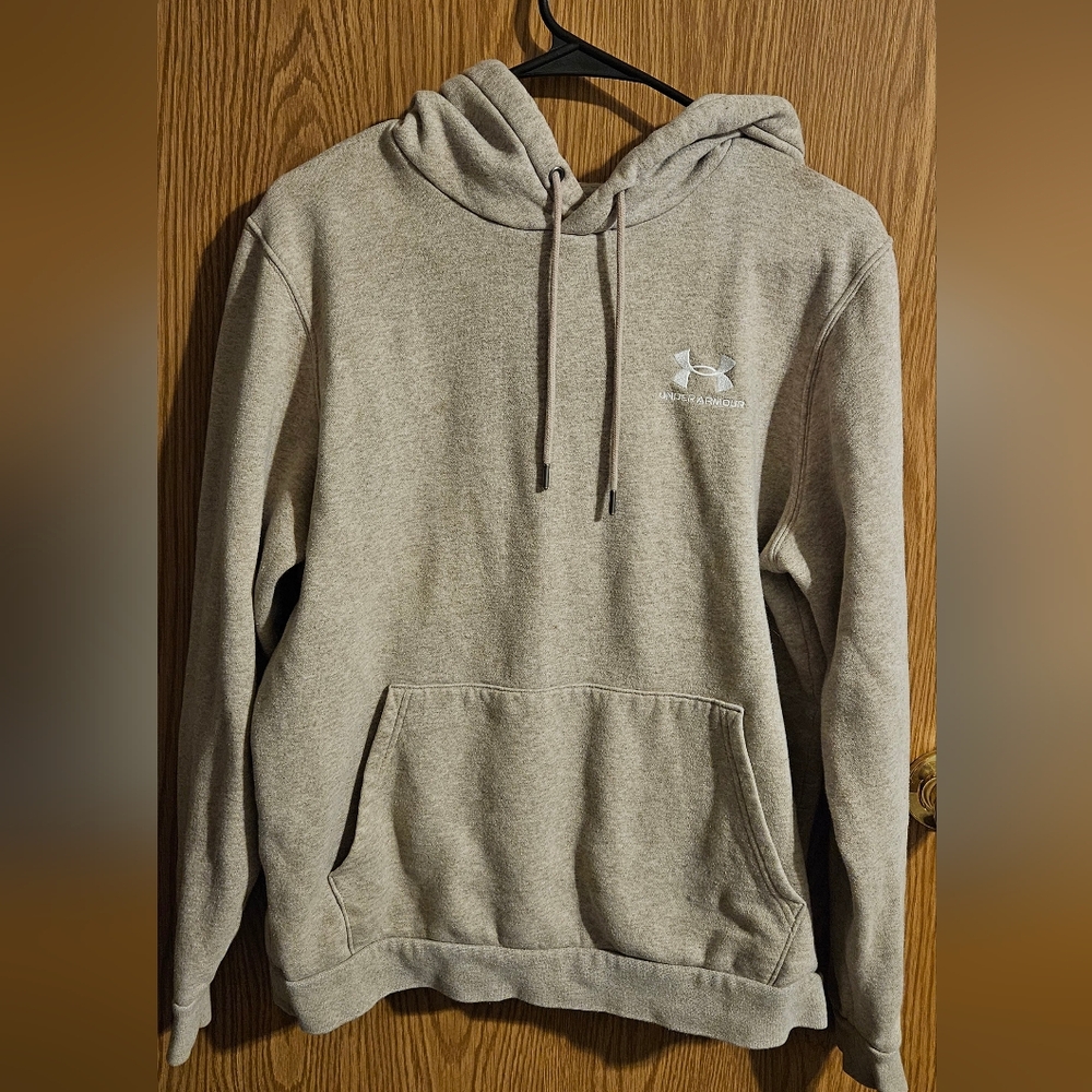 Under Armour Men's Heathered Gray Hoodie